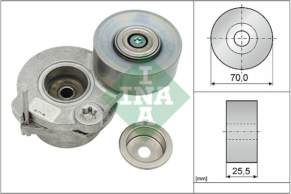 INA Spanner poly V-riem 534 0672 10