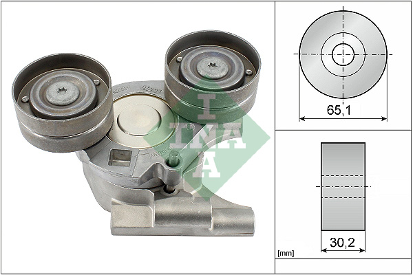 INA Spanner poly V-riem 534 0682 10