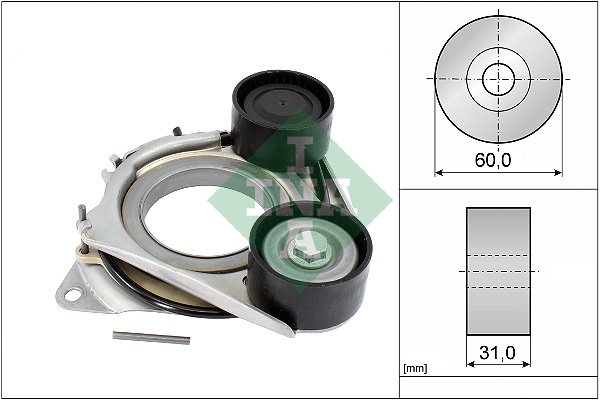 INA Spanner poly V-riem 534 0683 10