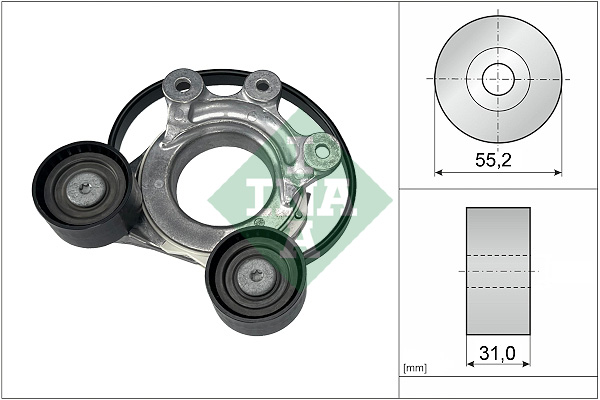 INA Spanner poly V-riem 534 0774 10