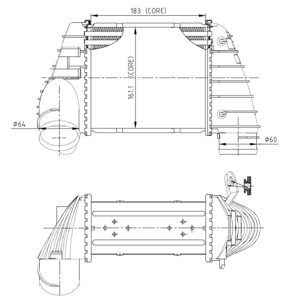 NRF Interkoeler 309040