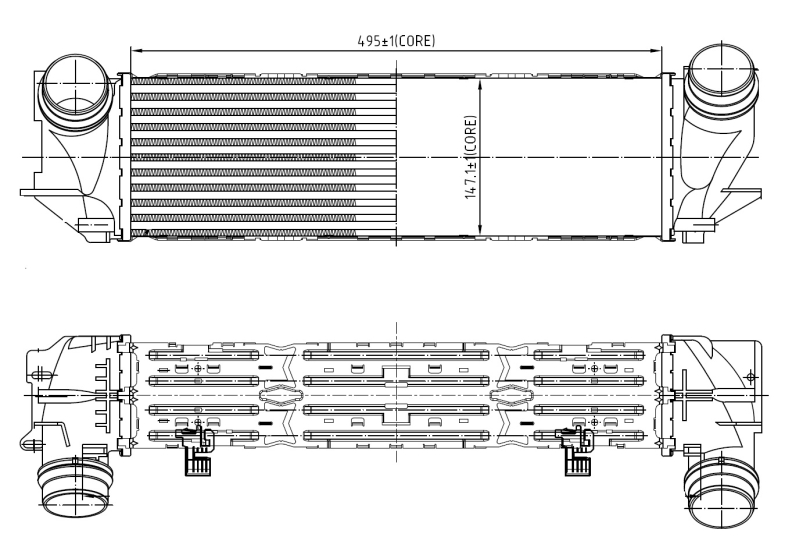 NRF Interkoeler 309065