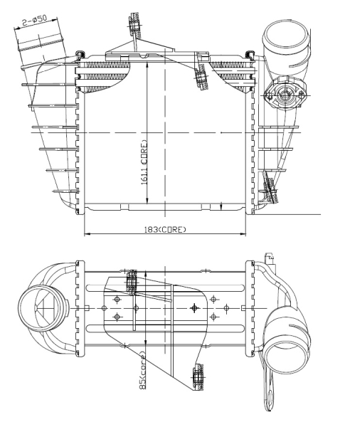 NRF Interkoeler 309073