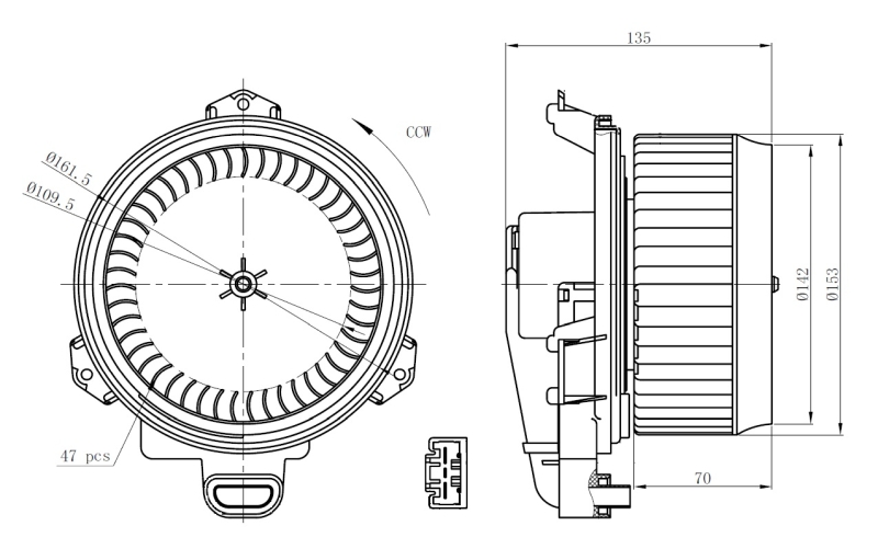 NRF Kachelventilator 34296