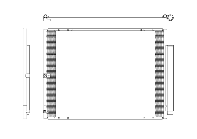 NRF Airco condensor 350276