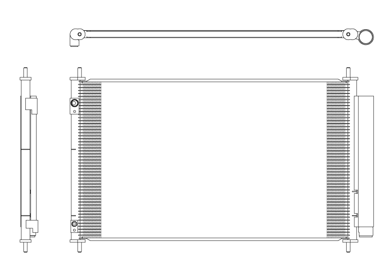 NRF Airco condensor 350321