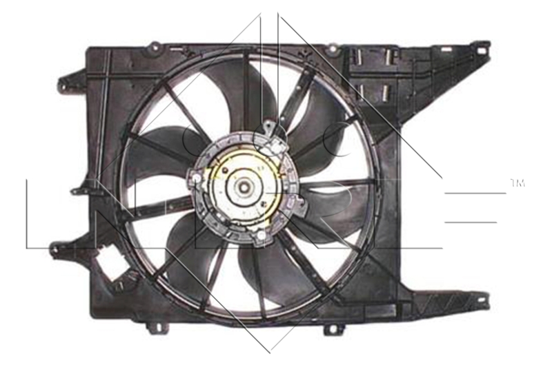 NRF Ventilatorwiel-motorkoeling 47225
