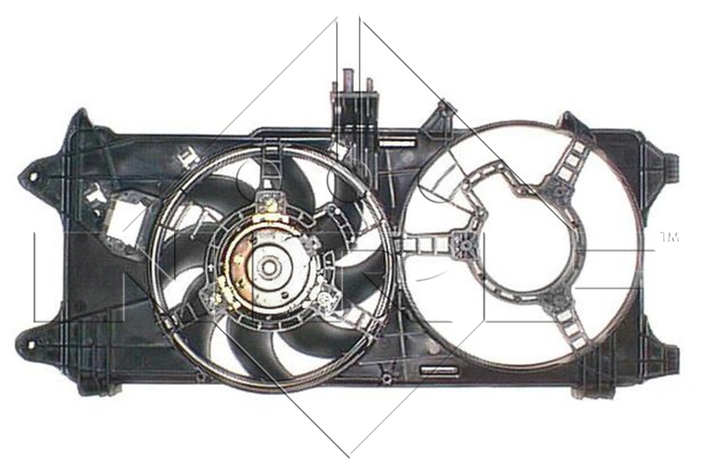 NRF Ventilatorwiel-motorkoeling 47234