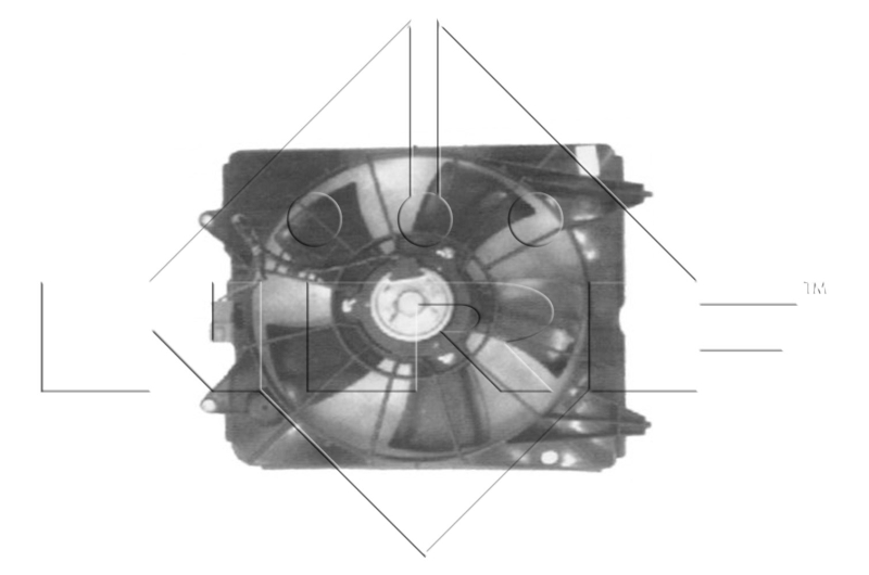 NRF Ventilatorwiel-motorkoeling 47272