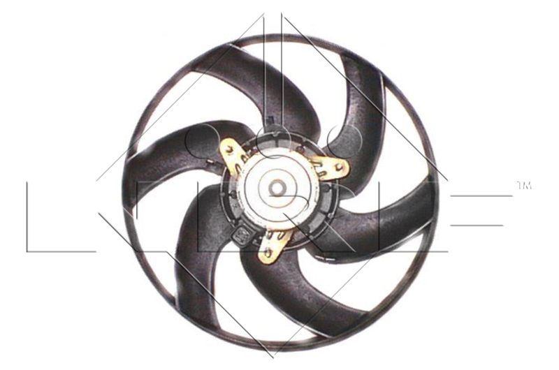 NRF Ventilatorwiel-motorkoeling 47329