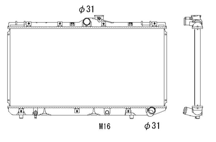 NRF Radiateur 503966