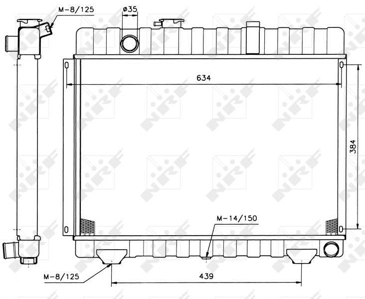 NRF Radiateur 504236