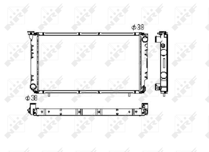 NRF Radiateur 506671