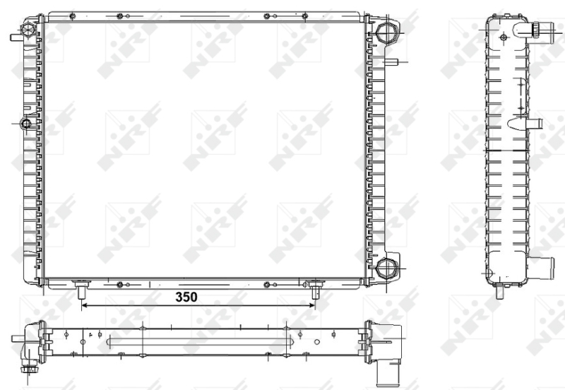 NRF Radiateur 507351