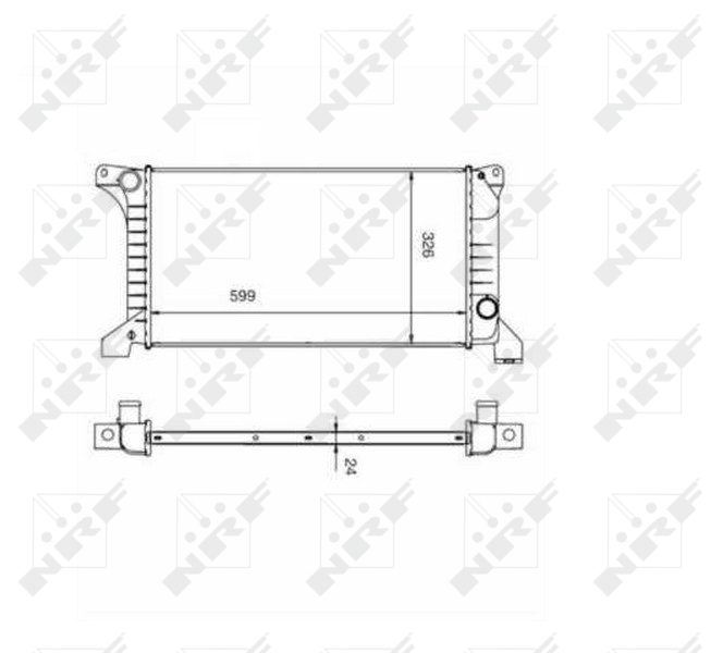 NRF Radiateur 516212