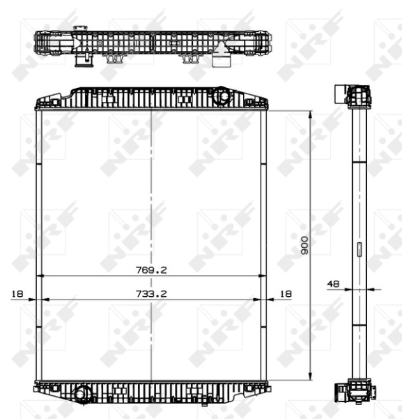 NRF Radiateur 519568