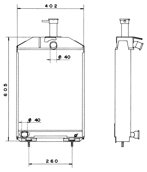 NRF Aandrijfaccu koeler 52189