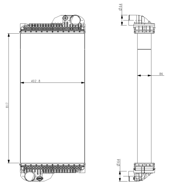 NRF Radiateur 530004