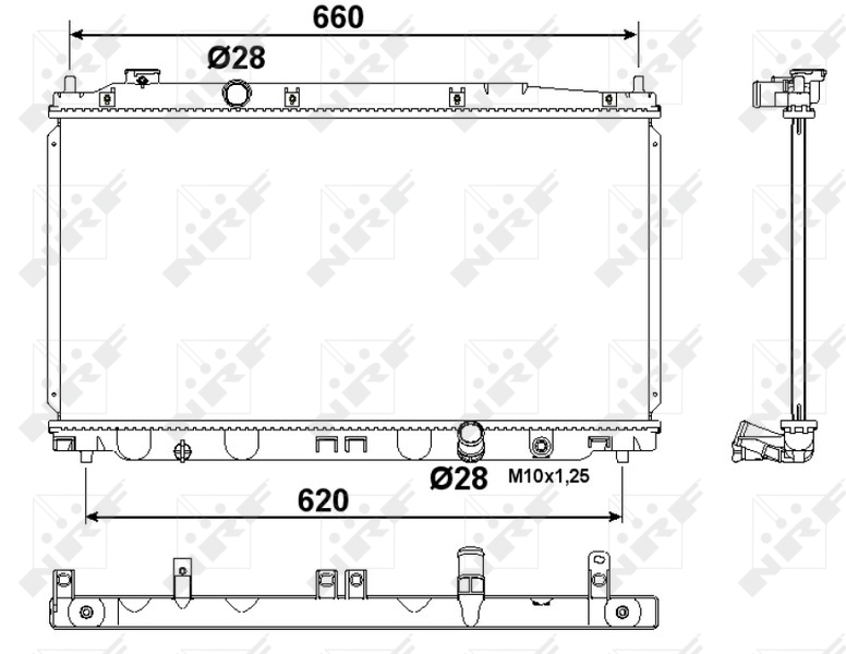 NRF Radiateur 53194