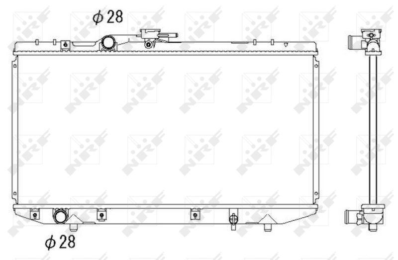 NRF Radiateur 53269