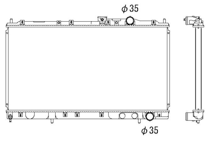 NRF Radiateur 53298