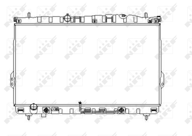 NRF Radiateur 53354