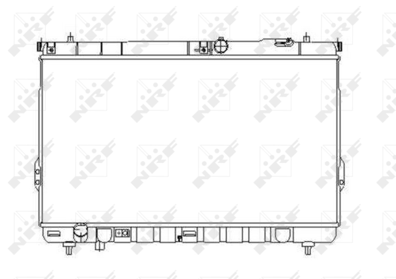 NRF Radiateur 53358