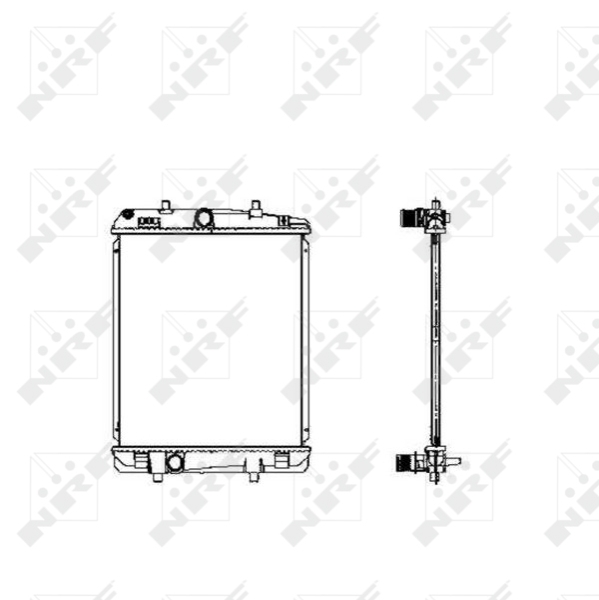 NRF Radiateur 53460