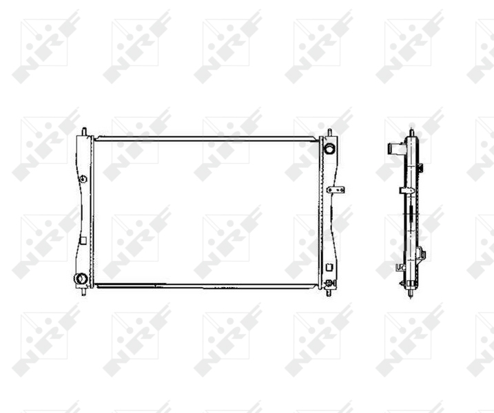 NRF Radiateur 53463