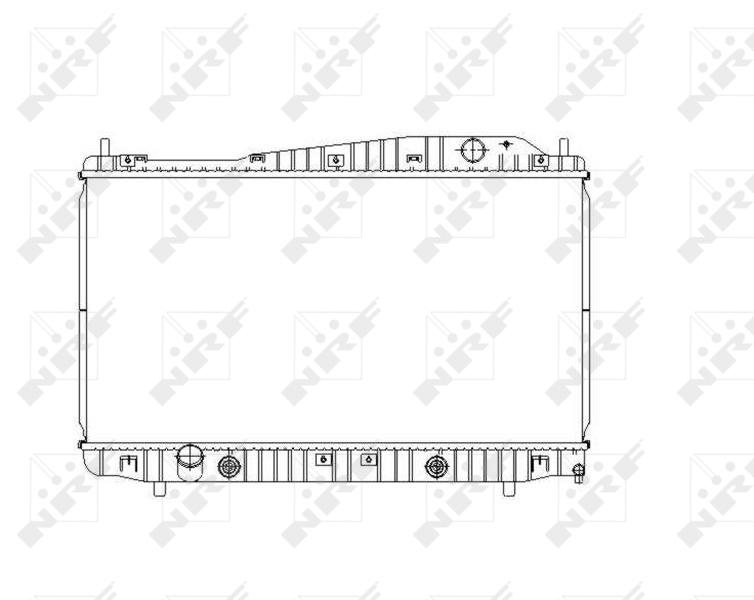 NRF Radiateur 53482