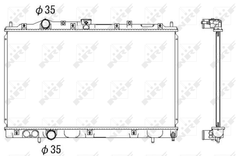 NRF Radiateur 53522