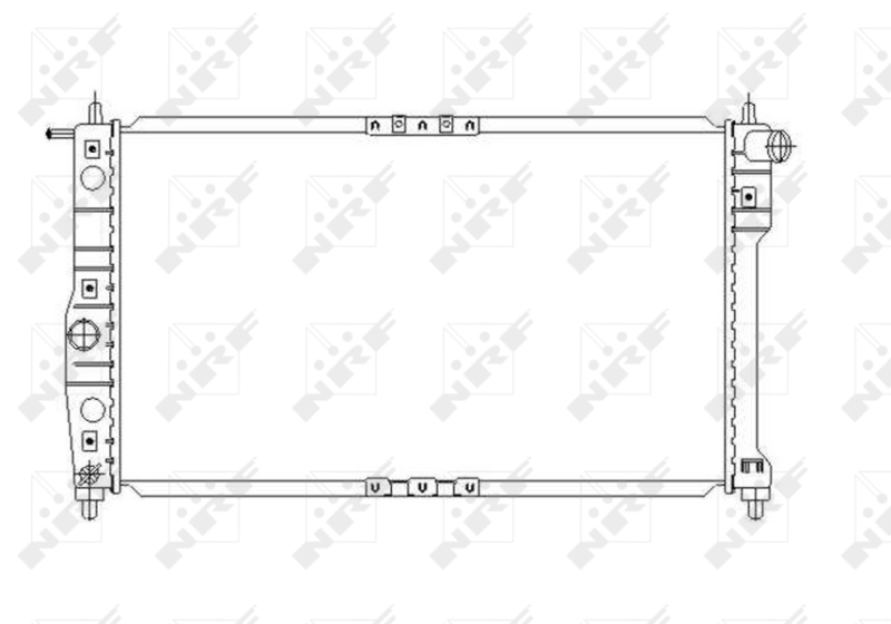 NRF Radiateur 53649