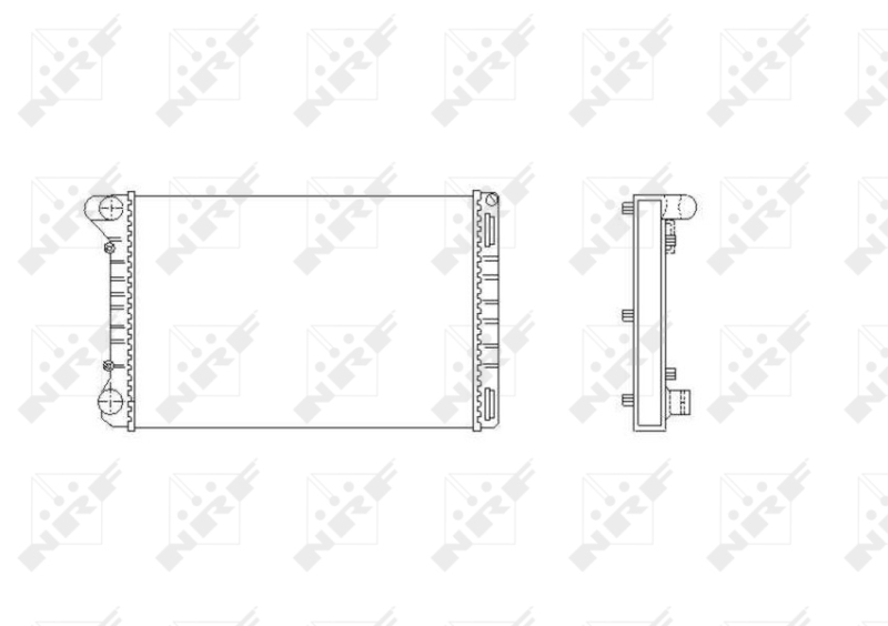 NRF Radiateur 53665