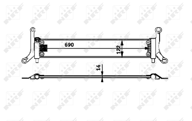 NRF Radiateur 53715