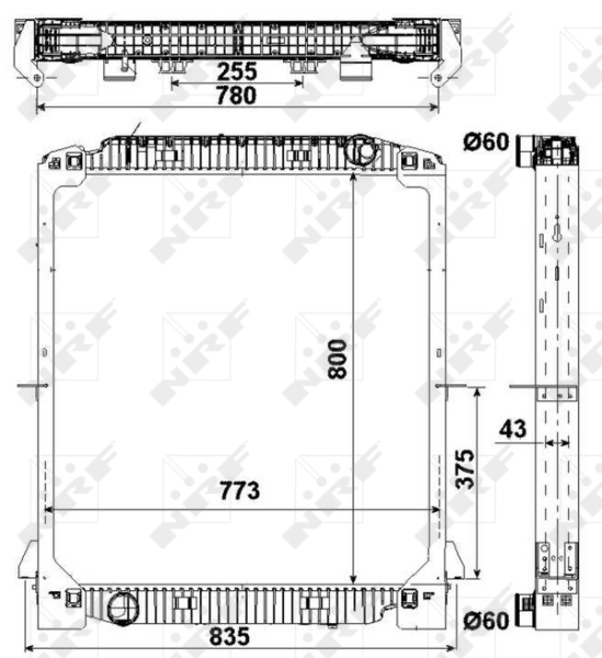 NRF Radiateur 549567