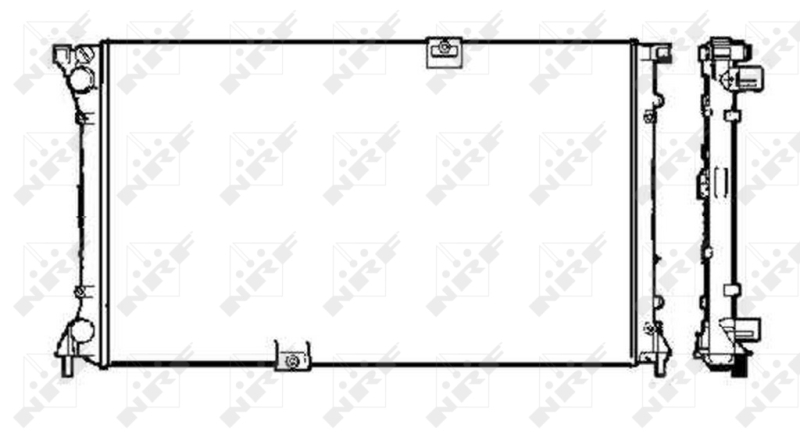 NRF Radiateur 58330