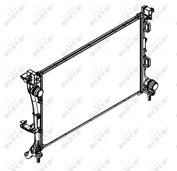 NRF Radiateur 58422