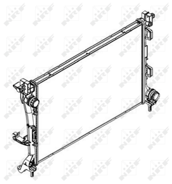 NRF Radiateur 58427