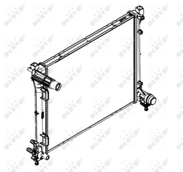 NRF Radiateur 58432