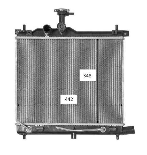 NRF Radiateur 58460