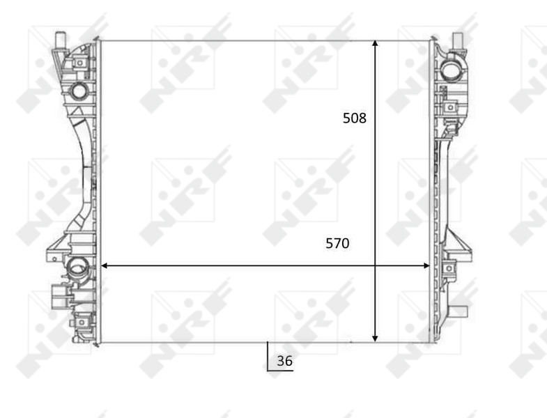 NRF Radiateur 59060