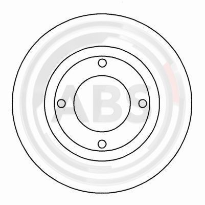 ABS Remschijven 16133