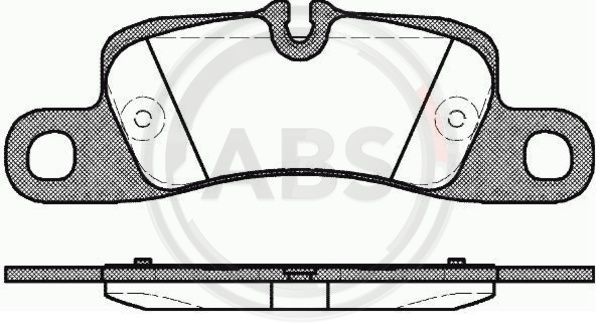 ABS Remblokset 37725