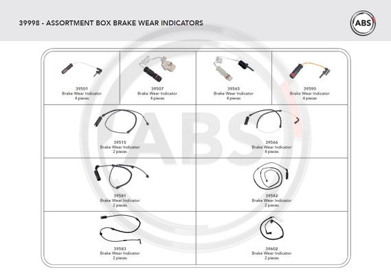 ABS Slijtage indicator 39998