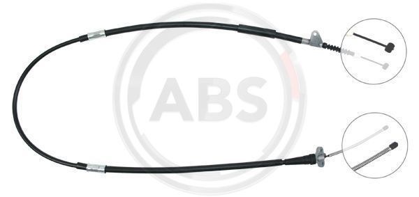 ABS Handremkabel K16048