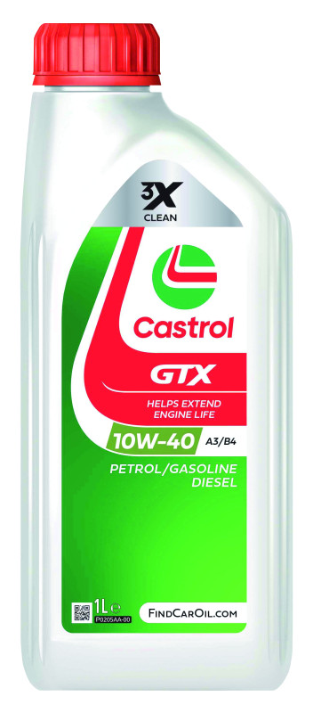 Castrol GTX 10W-40 A3/B4 1 Liter 15F8FE BMW 3 E30 Sedan 1982 - 1992