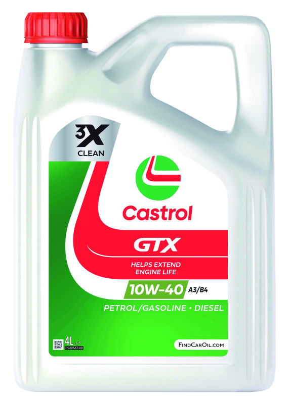 Castrol GTX 10W-40 A3/B4  4 Liter
 15F8FD