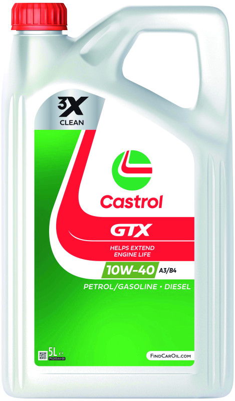 Castrol GTX 10W-40 A3/B4 5 Liter 15F8FC BMW 3 E30 Sedan 1982 - 1992