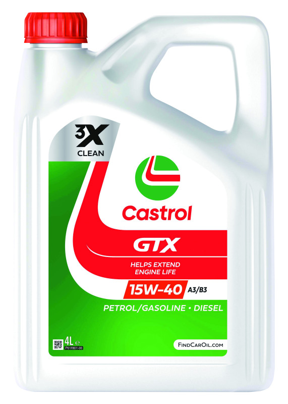 Castrol GTX 15W-40 A3/B3  4 Liter
 15F628