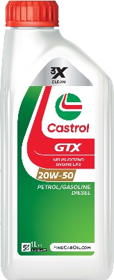 Castrol GTX 20W-50  1 Liter
 15F644